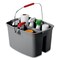Rubbermaid Commercial 19 qt Gray, Plastic FG262888GRAY - alternate 4